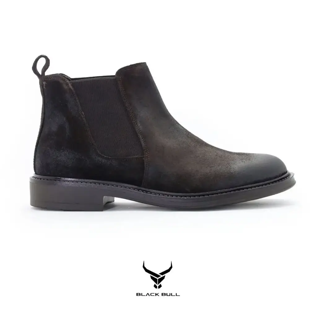 VINTAGE SUEDE CHELSEA BOOTS CR808