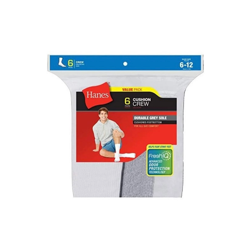 HANES WHITE SOCKS