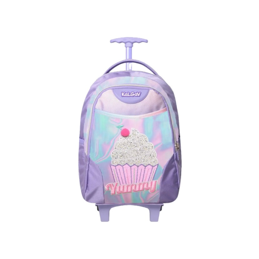 KALGAV CUPCAKE SMALL SCHOOL BAG WITH WHEELS 13896